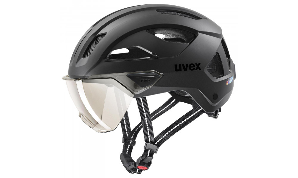 Kiivri Uvex stride visor black matt - 1