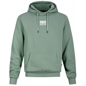 Hoodie Cube Organic Grid black