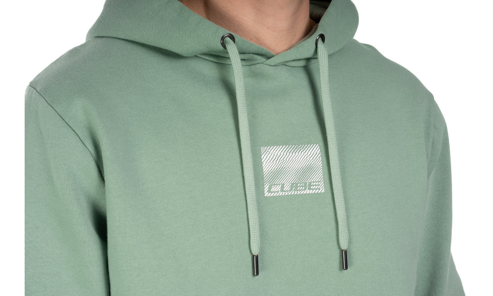 Hoodie Cube Organic Grid black - 3