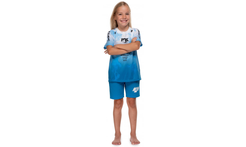 Cycling jersey Cube MTB Rookie X Actionteam S/S black'n'blue - 7