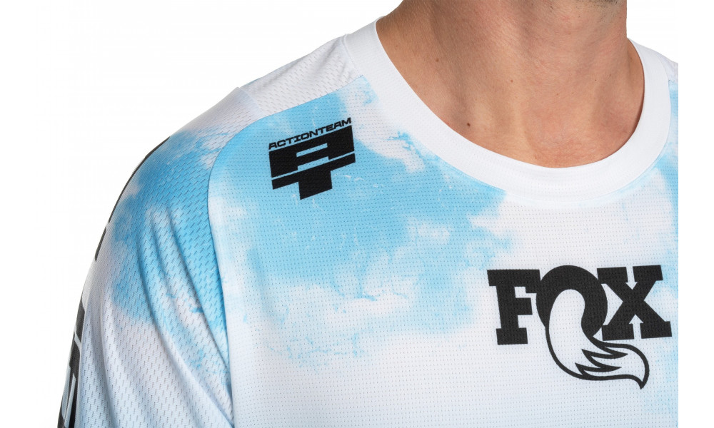 Cycling jersey Cube MTB X Actionteam S/S blue'n'green - 2