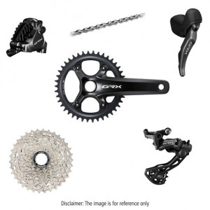 Rühmaülekande osade komplekt Shimano GRX 820 12-speed 170mm 42T