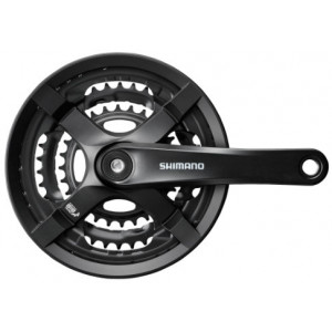 Vändad Shimano Tourney FC-TY501 170mm 3x6/7/8-speed