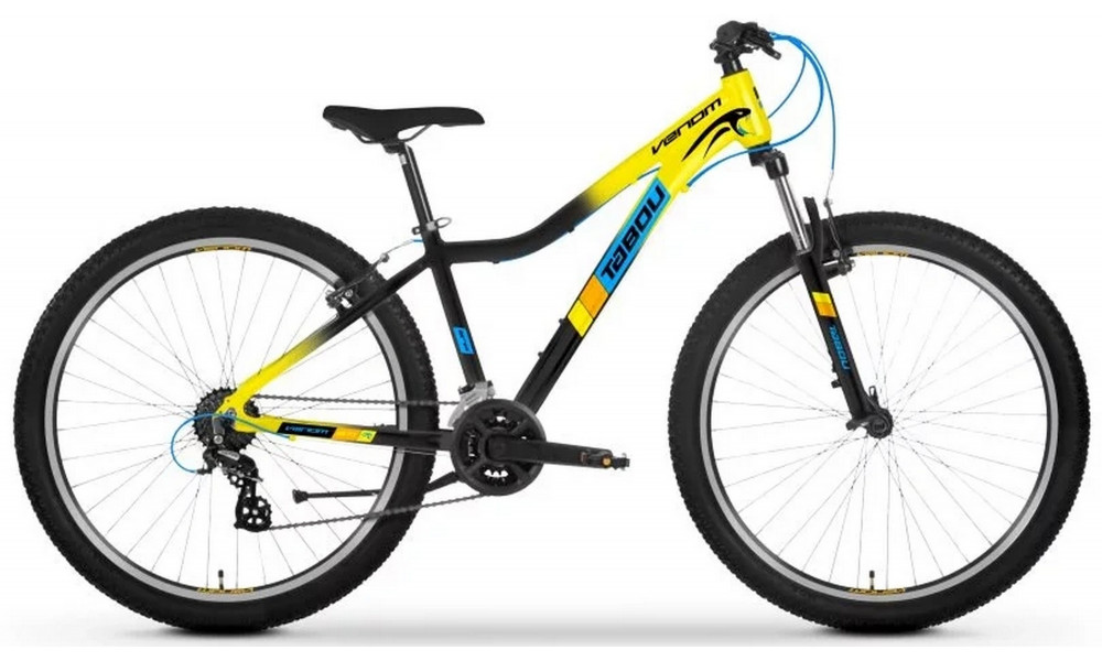 Jalgratas Tabou Venom 2.0 27.5 yellow-black 