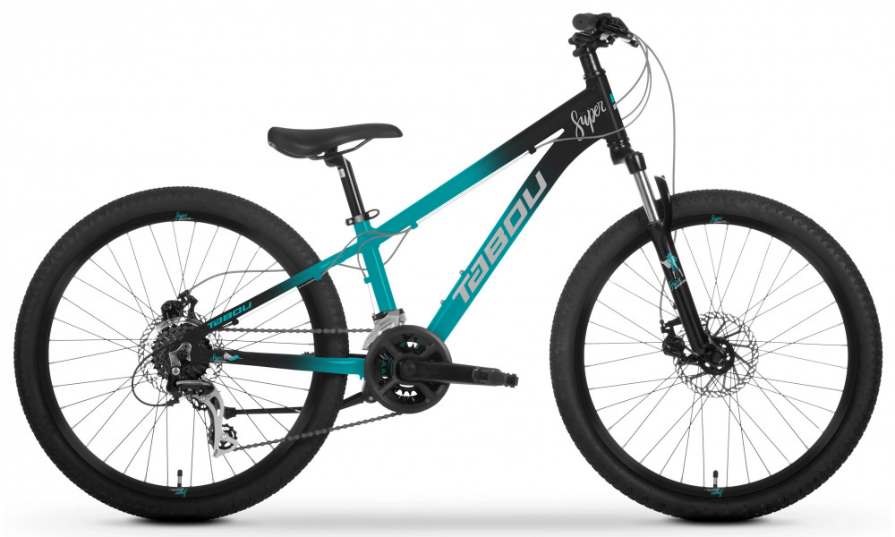 Jalgratas Tabou Supergirl 1.0 24 black-turq 