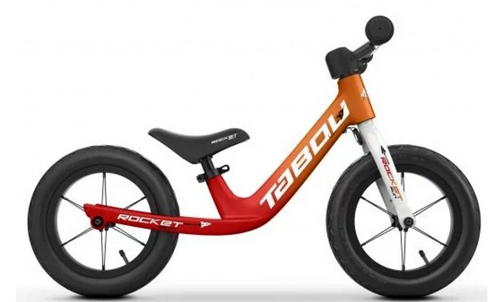 Jalgratas Tabou Rocket Run 12 red-orange 