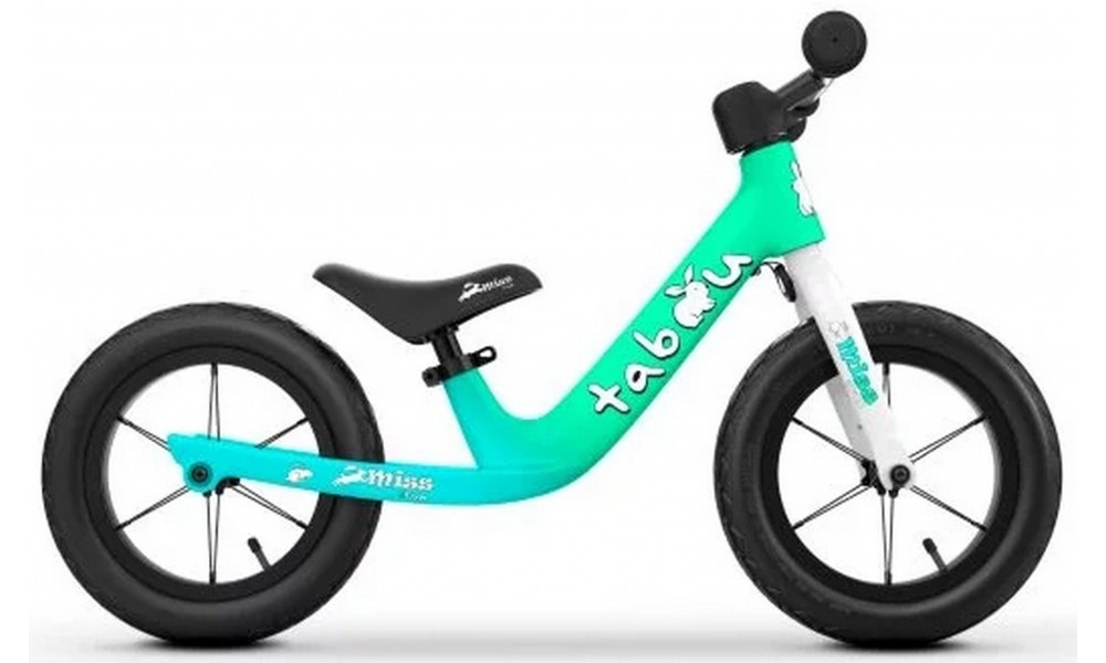 Jalgratas Tabou Miss Run 12 turq-mint 