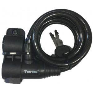 Lukk Tanyon spiral (steel cable) Ø10mm/1500mm