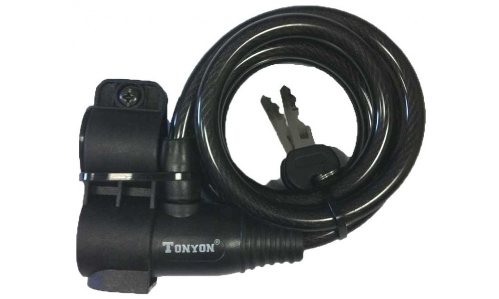Lukk Tanyon spiral (steel cable) Ø10mm/1500mm 