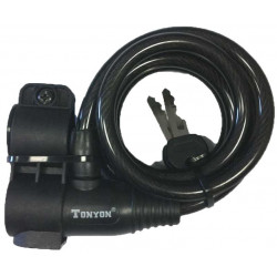 Lukk Tanyon spiral (steel cable) Ø10mm/1500mm