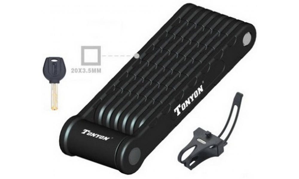 Lukk Tanyon folding 940mm - 4