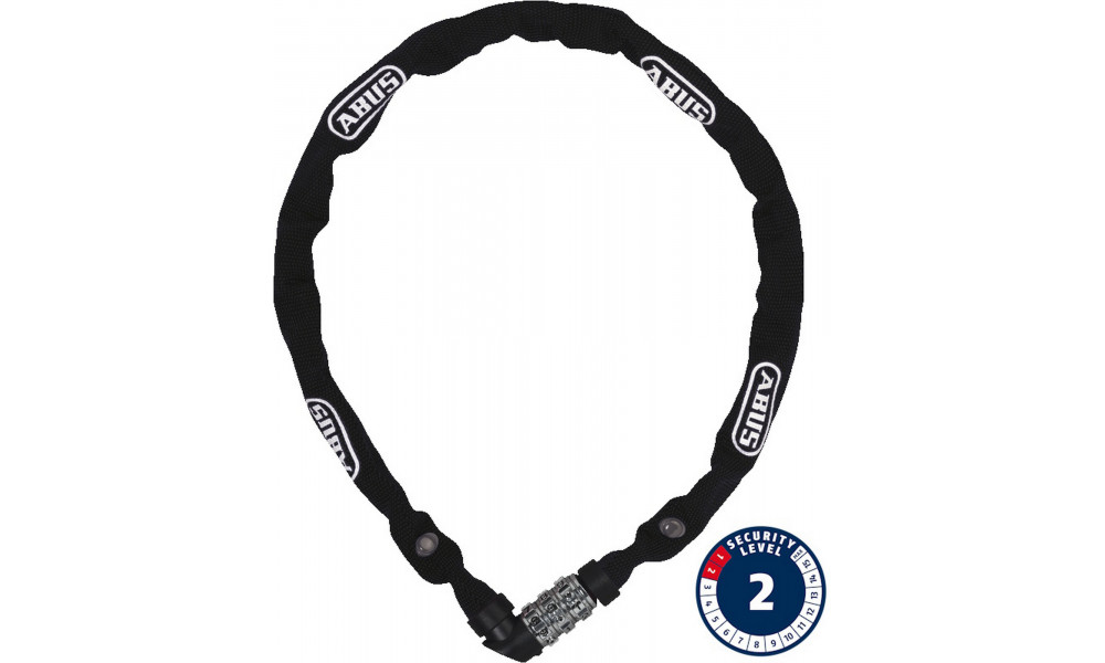 Lukk Abus Chain Web 1200/110 code black - 1