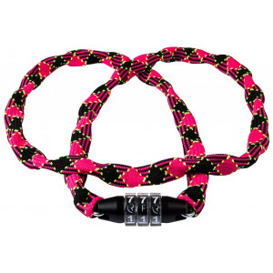Lukk RFR CMPT chain combination 1200mm neon pink“n“black
