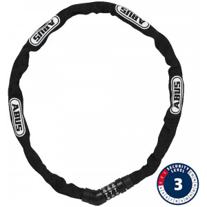 Lukk Abus Steel-O-Chain 4804C/75 black