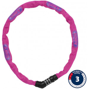 Lukk Abus Steel-O-Chain 4804C/75 pink