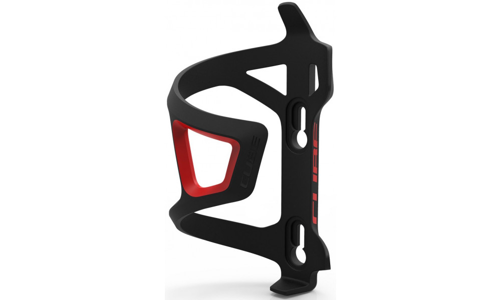 Bottle cage Cube HPP Sidecage blacknred 
