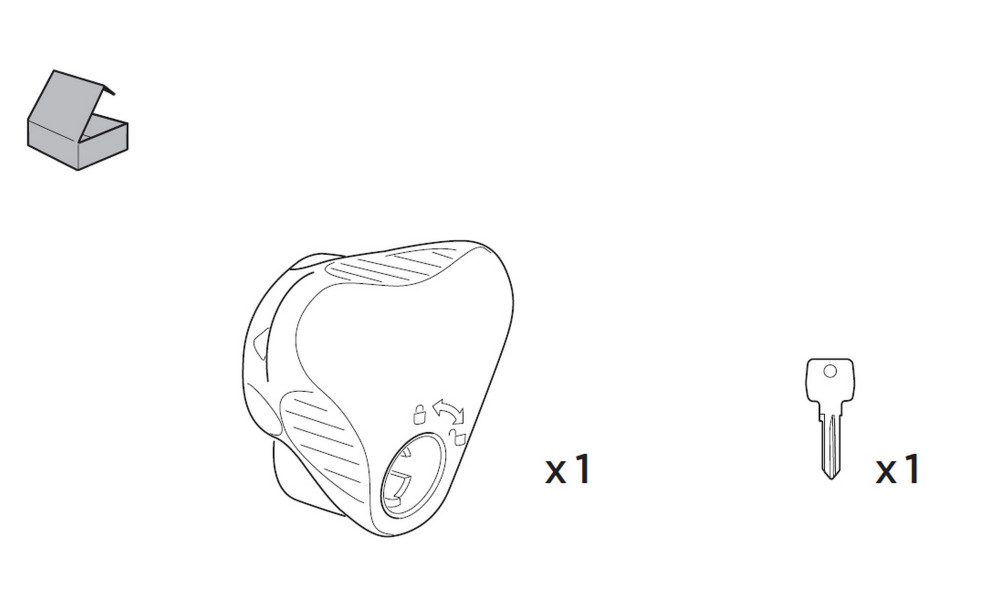 Lukk Thule Acu Tight - 3