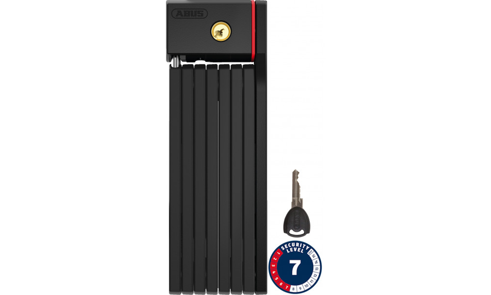 Lukk Abus Folding Bordo BIG uGrip 5700/100 BK SH - 1