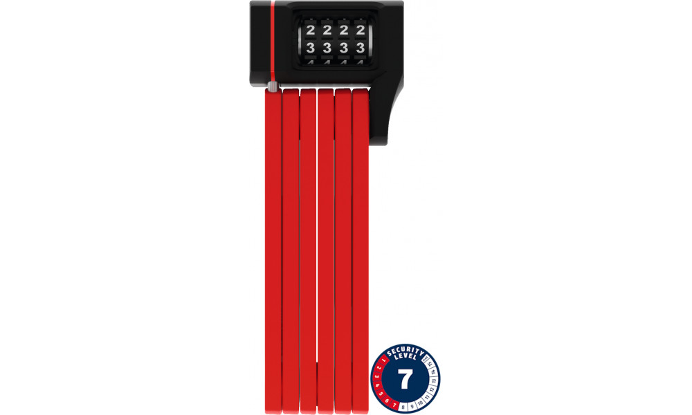 Lukk Abus Folding Bordo uGrip 5700C/80 RD SH 