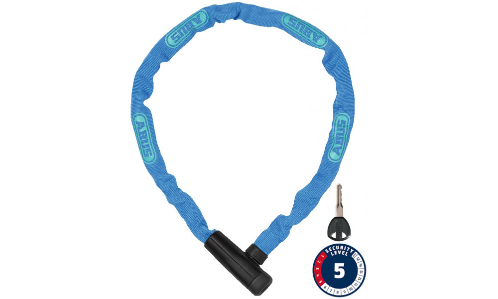 Lukk Abus Steel-O-Chain 5805K/75 BU 