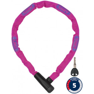 Lukk Abus Steel-O-Chain 5805K/75 pink