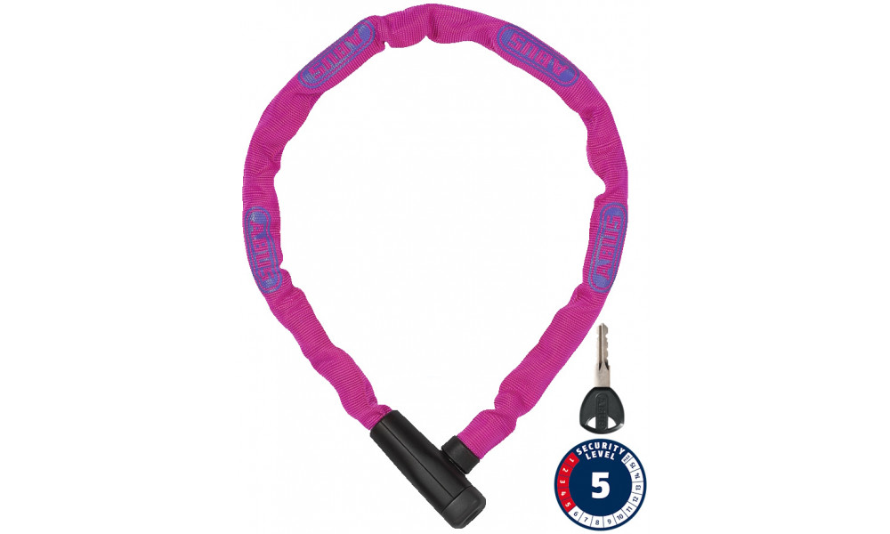 Lukk Abus Steel-O-Chain 5805K/75 pink 