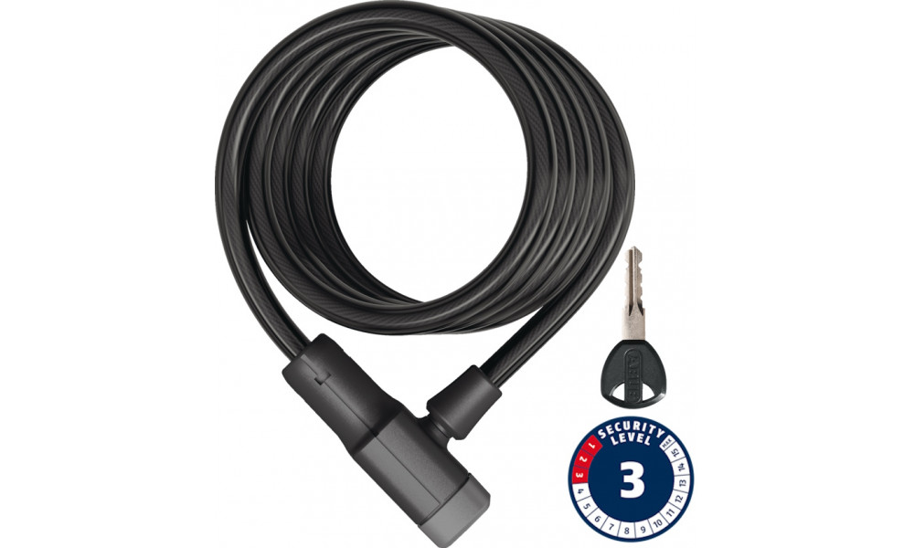 Lukk Abus Primo 5510K/180 BK 