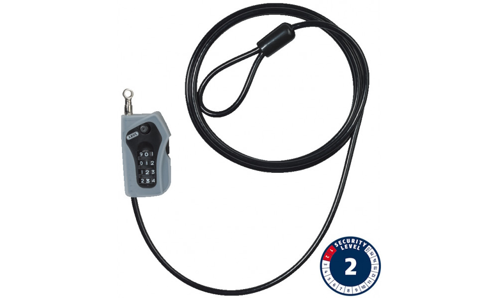 Lukk Abus Combiloop 205/200 BK 