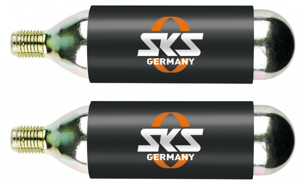 Padrun CO2 SKS for pump Airbuster (2x16g), threaded - 1