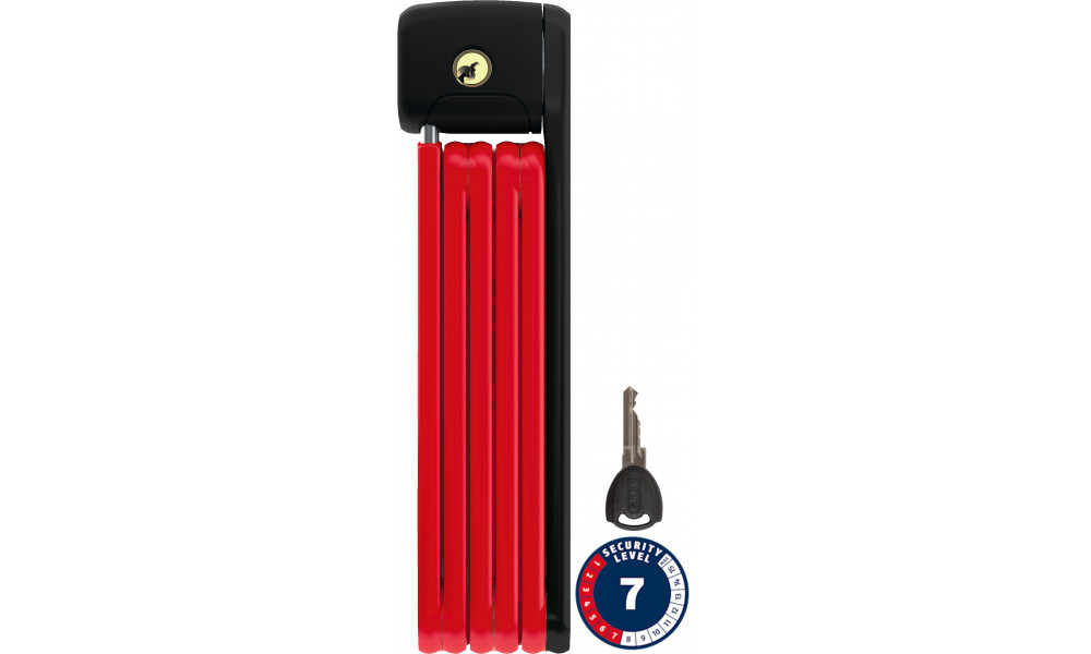 Lukk Abus Folding Bordo Lite 6055K/85 RD SH - 1
