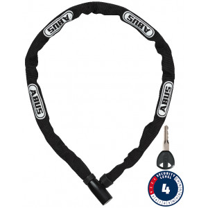 Lukk Abus Steel-O-Chain 4804K/75 BK