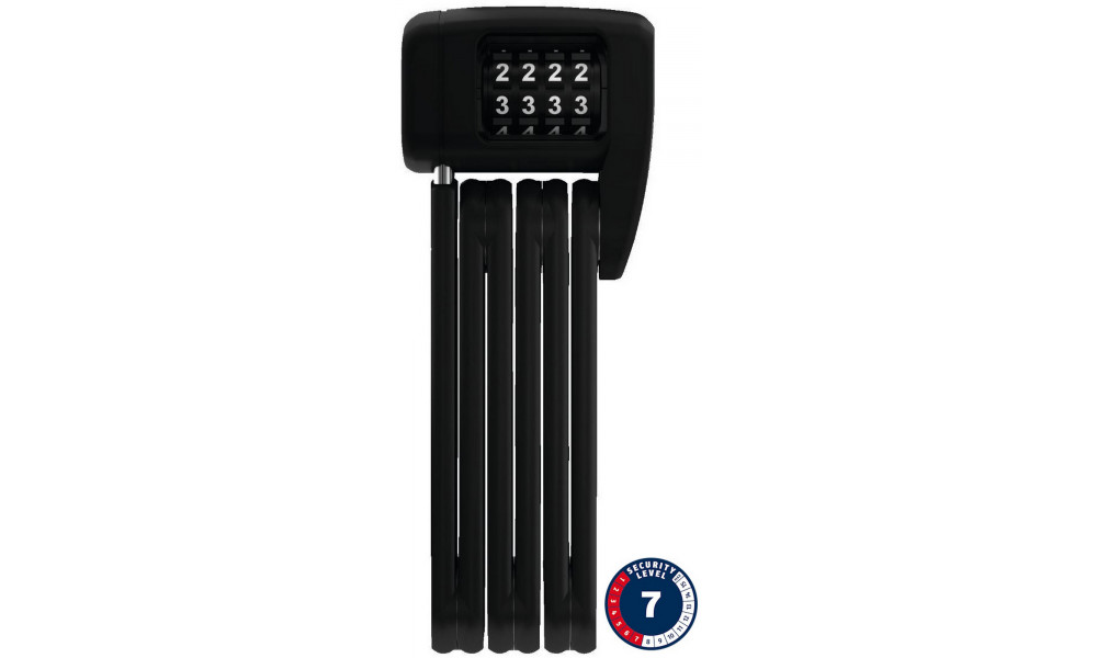 Lukk Abus Bordo Combo Lite Mini 6055C/60 black SH - 1
