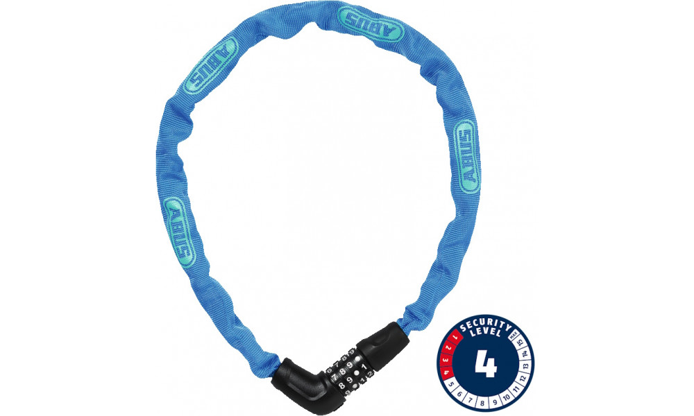 Lukk Abus Steel-O-Chain 5805C/75 blue 