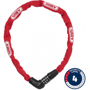 Lukk Abus Steel-O-Chain 5805C/75 red