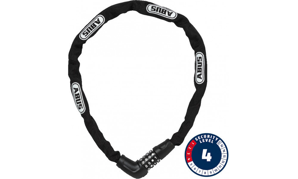 Lukk Abus Steel-O-Chain 5805C/75 black 