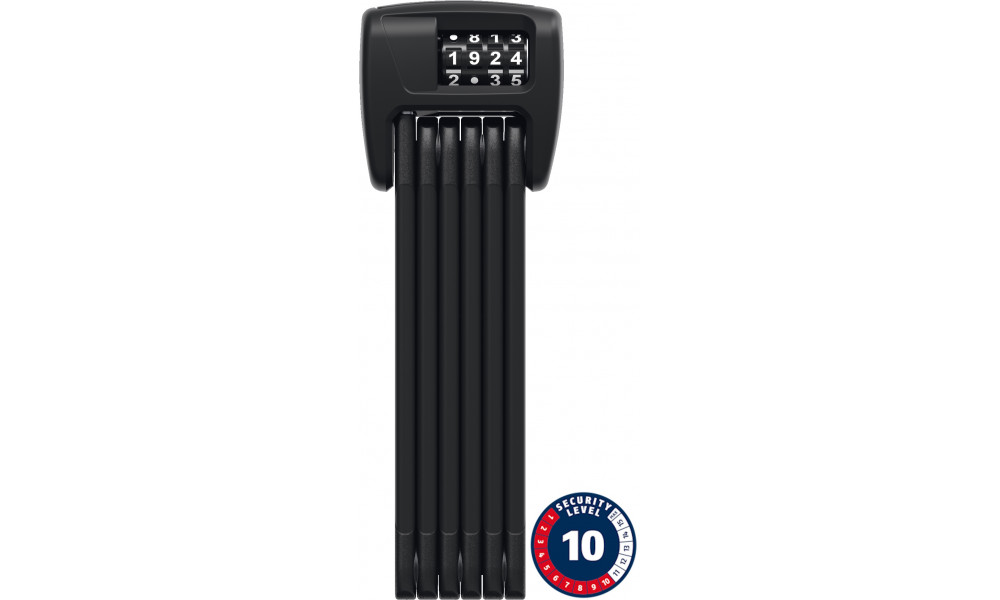 Lukk Abus Bordo 6000C/90 LED BK SH - 1