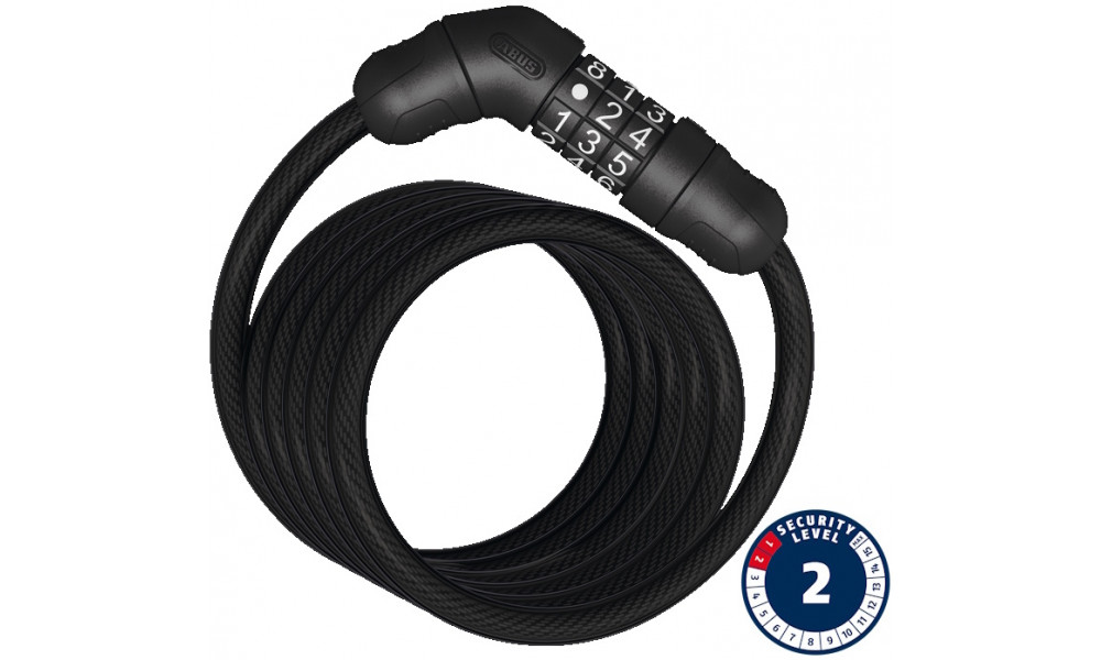 Lukk Abus Star 4508C/150 BK 