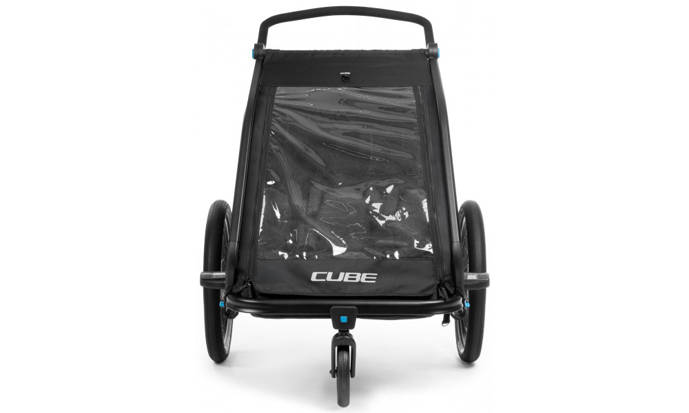 Lastekäru Cube Double CMPT black - 7