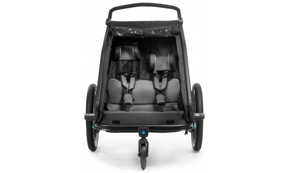 Lastekäru Cube Double CMPT black - 9