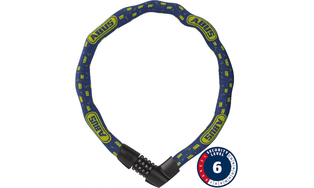 Lukk Abus Tresor 1385/75 blue mask 