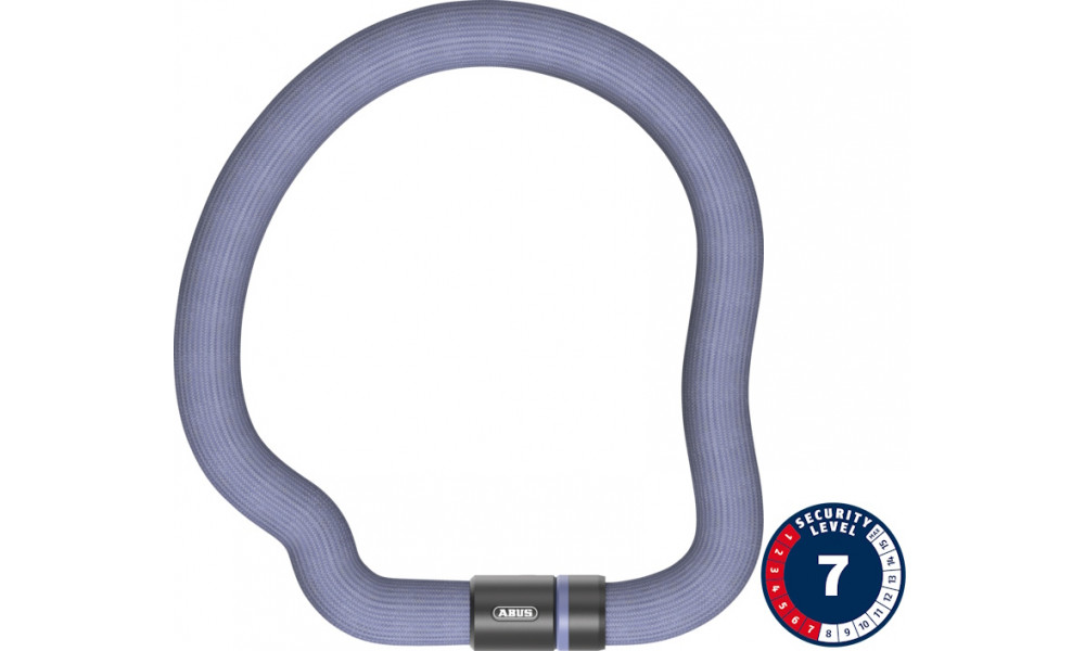 Lukk Abus Goose 6206K/110 flint - 1