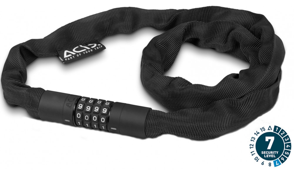 Lukk ACID chain combination Corvid C120 6x1200mm black - 1