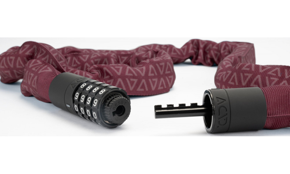 Lukk ACID chain combination Corvid C120 6x1200mm red - 3