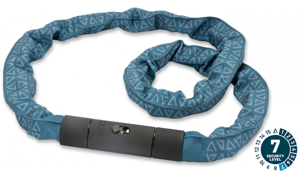 Lukk ACID chain Corvid K120 6x1200mm blue - 1