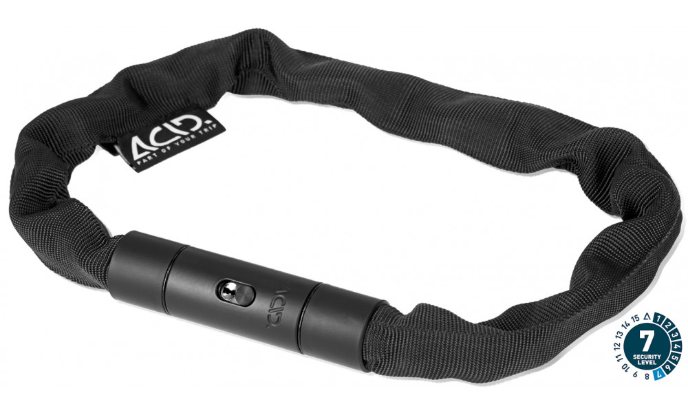 Lukk ACID chain Corvid K80 6x800mm black - 1