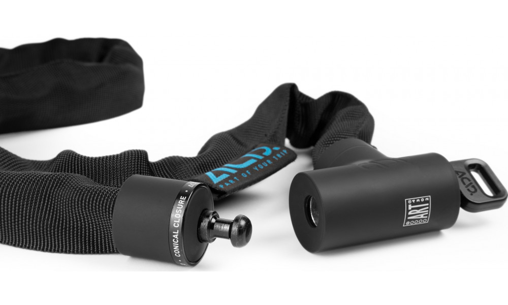 Lukk ACID chain Solid K120 6x1200mm black - 2