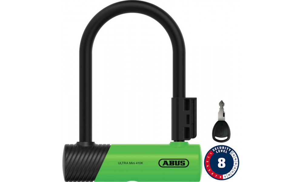 Lukk Abus Ultra Mini 410K/150HB140 green SH 