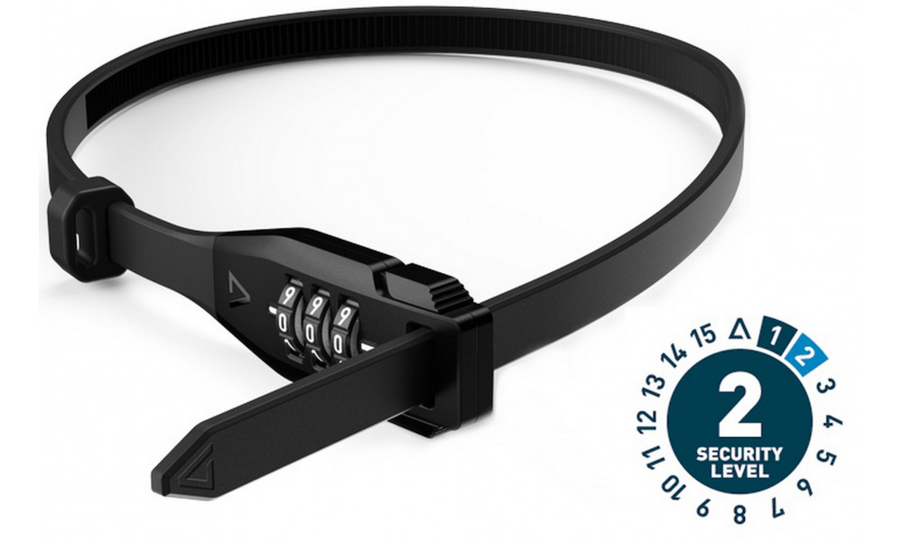 Lukk ACID cable combination Ratch 3.5x600mm black 