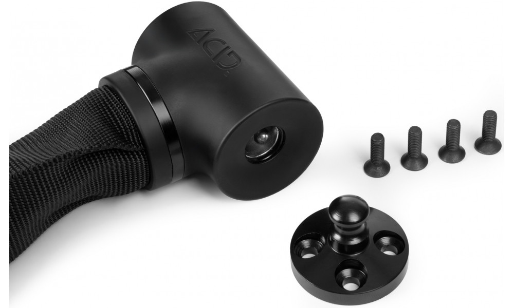 Lukk ACID chain Solid Pro K120 Cargo 8x1200mm black - 4