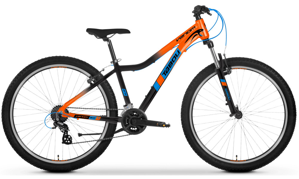 Jalgratas Tabou Venom 2.0 27.5 orange-black 